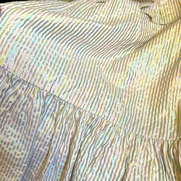 Cat & Jack Multi Off Shoulder Dress M 7/8 - Picture 2 of 3